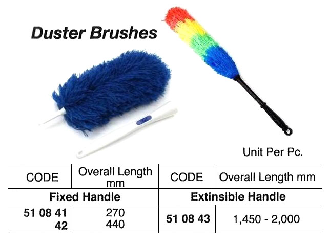 FIXED HANDLE DUSTER BRUSH, 270 MM
