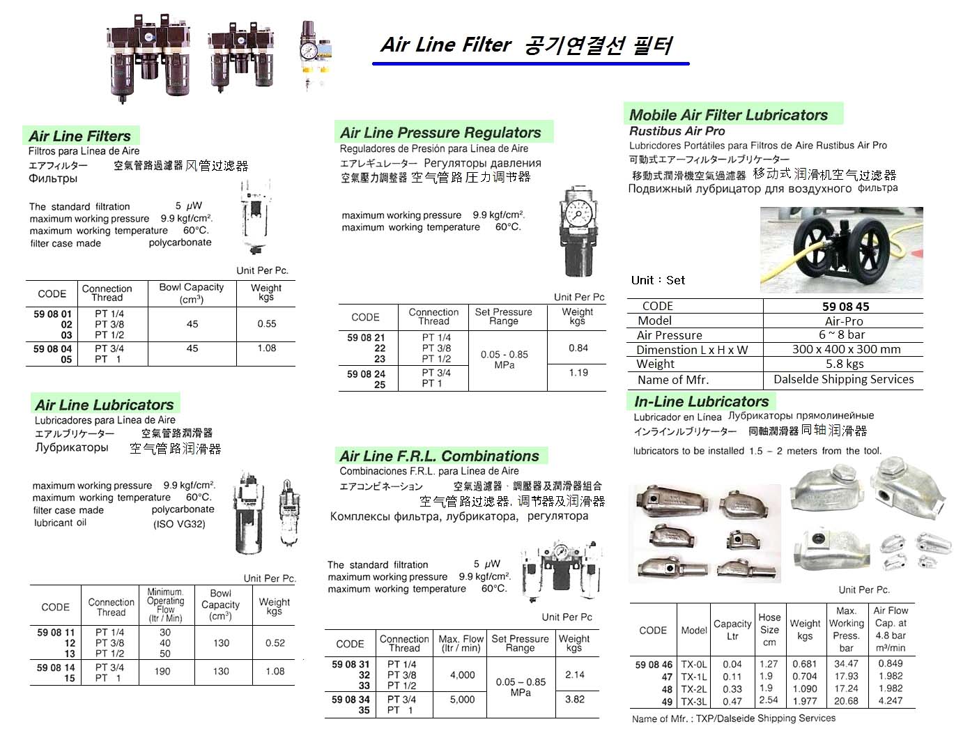 AIR LINE F.R.L. COMBINATION PT 1/2 | (2013-8)
