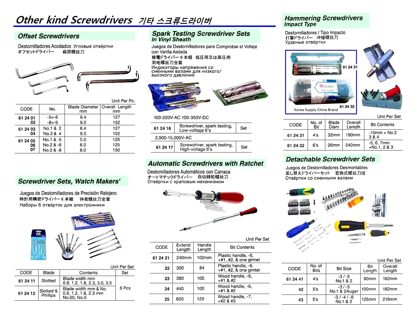 OFFSET SCREW DRIVER, NO 3 & 8, DIA 8.0 x L 150 MM | China (2017-5)