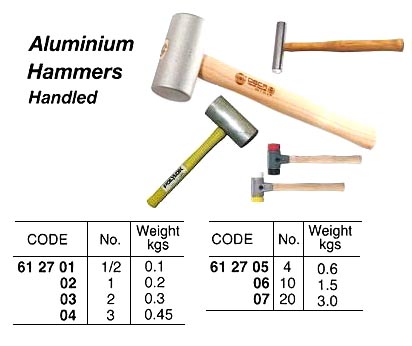 ALUMINUM HAMMER, NO.10 (1.5 KGS) | (2010-4)