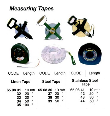 MEASURING STEEL TAPE WITH METAL CASE, 20 MTR | Korea (2017-1)