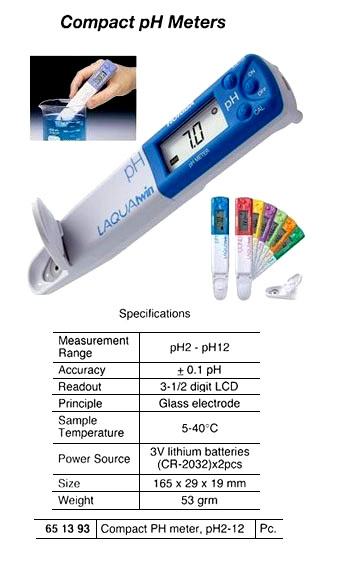 PH TEST PAPER, PH 0 - 14 MEASURE | (2016-12)