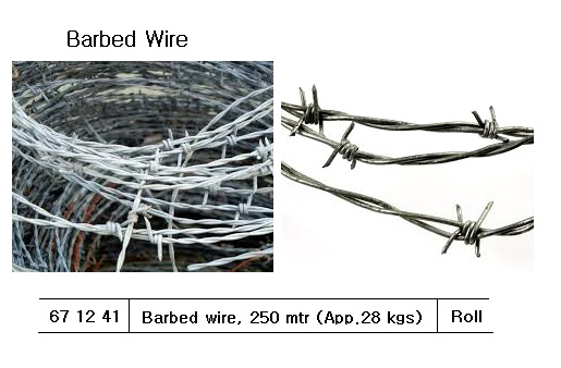 FLAT WRAP RAZOR WIRE, D: 700 MM, 10 MTR/PKT