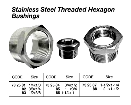 ST.STEEL THREADED REDUCING SOCKET, 2 x 1-1/2"