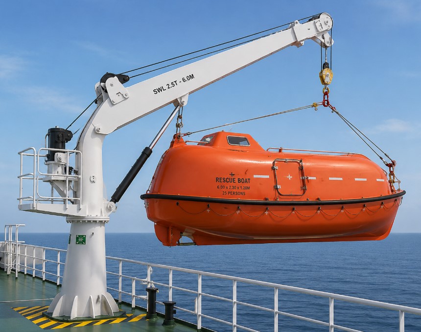 Rescue Boat Davit Sistemleri