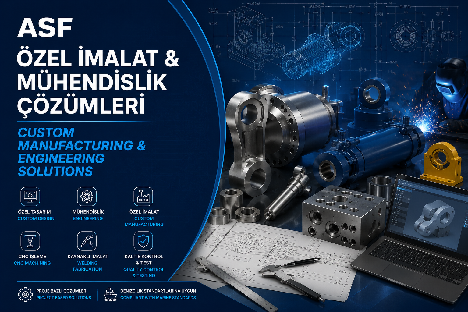 Özel İmalat & Mühendislik Çözümleri